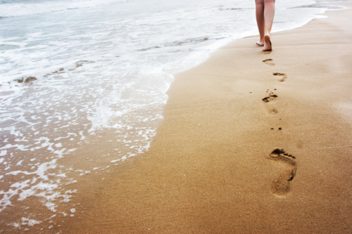 Footprints in the Sand Footprints in the Sand